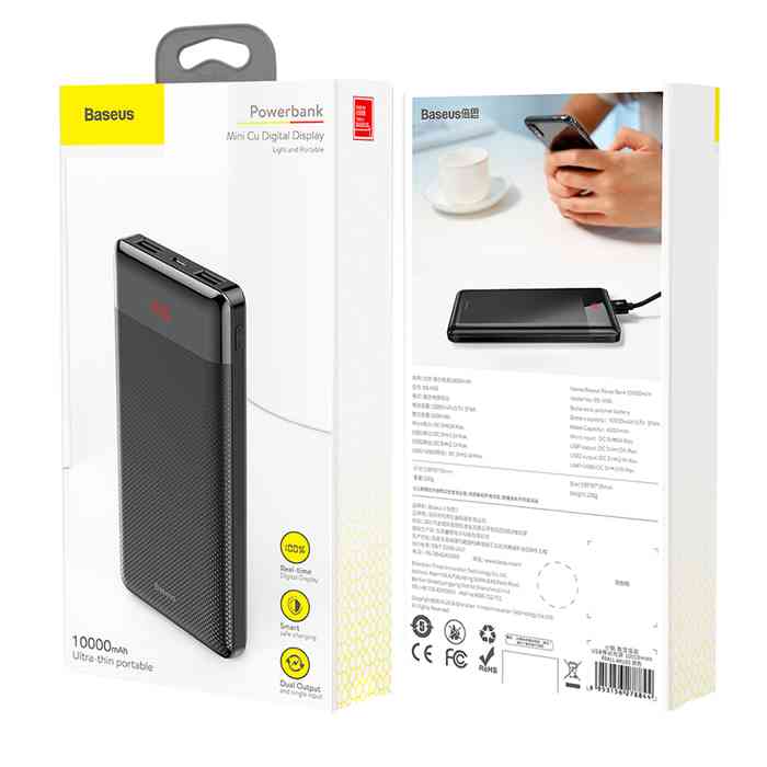 Baseus Mini Cu Power Bank 10000 mAh